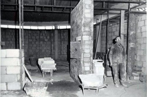 Prace budowlane, Budynek Akwarium lata 1969-71